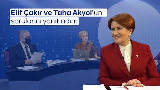 Elif Çakır ve Taha Akyol’un sorularını yanıtladım| Aşı beceriksizliği, Uygur Türkleri, Şahsım Ülkesi