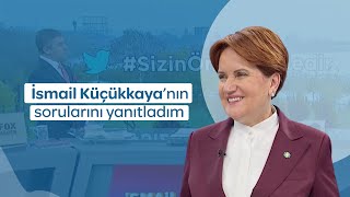 İsmail Küçükkaya’nın sorularını yanıtladım..
